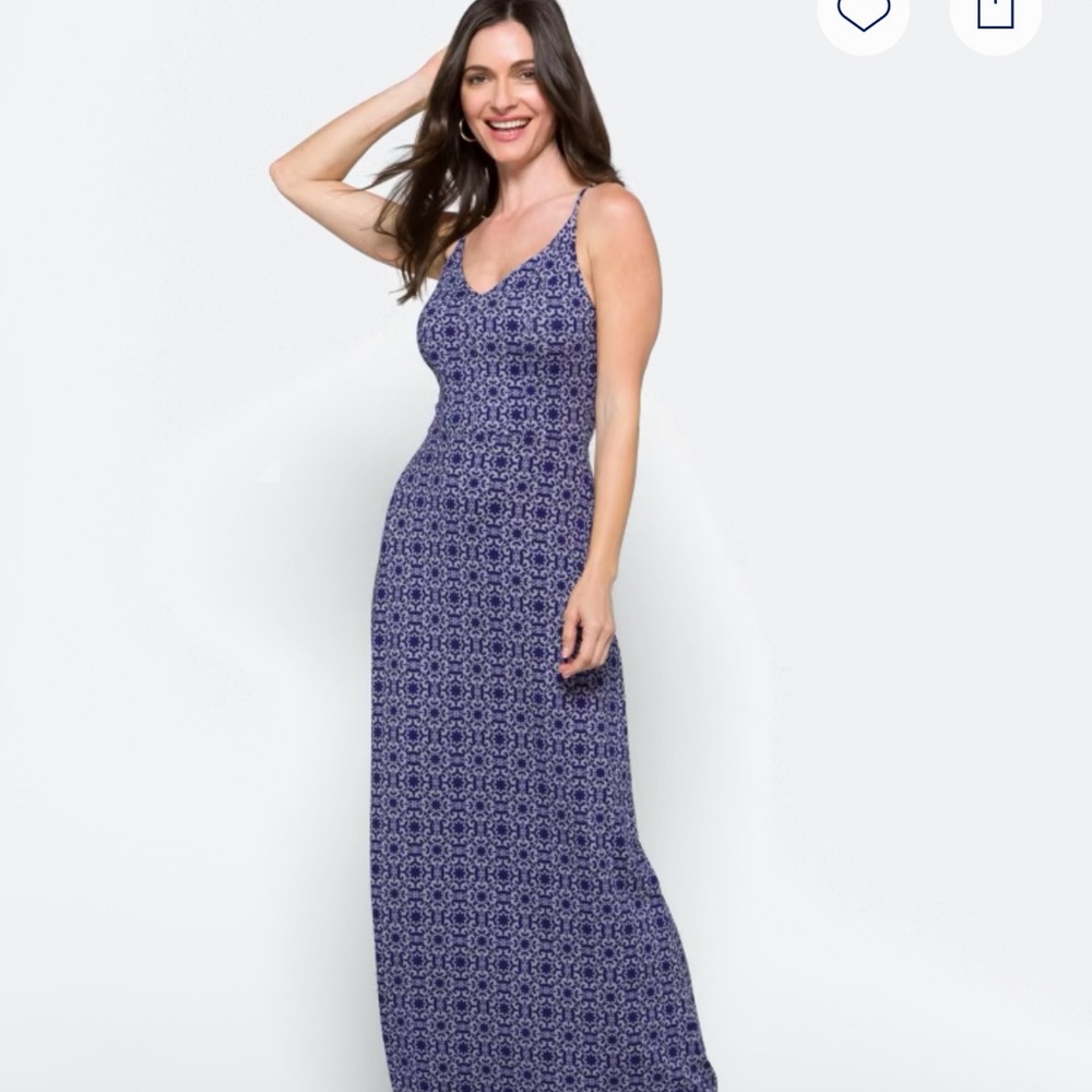 Market & Spruce Alisha Knit Strappy Back Maxi Dress
